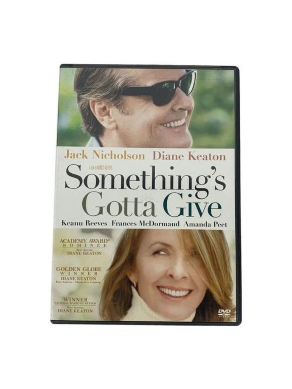 Somethings Gotta Give DVD 2003 Jack Nicholson Diane Keaton Romantic Comedy